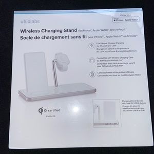 Wireless Charging Stand for iPhone, Apple Watch & AirPods
